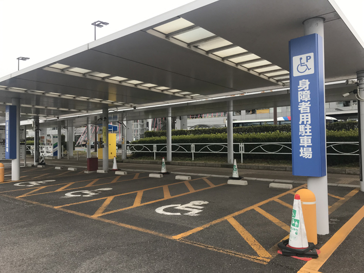 平面駐車場エリア