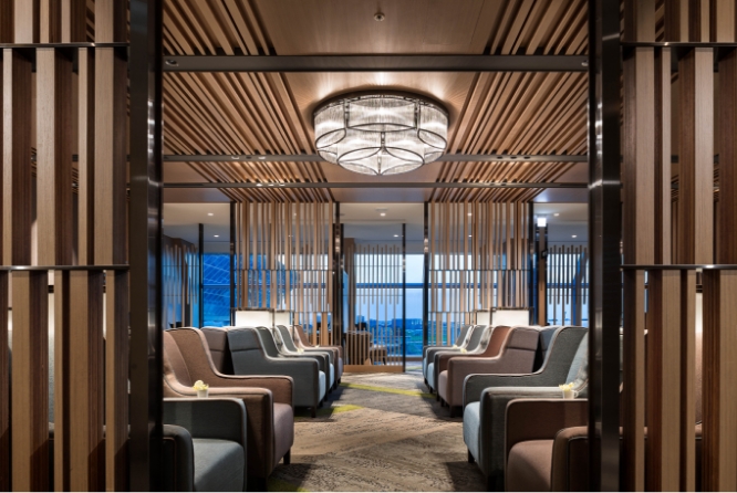 桃園国際空港乗継ラウンジ